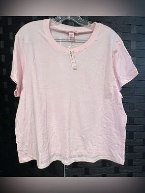 Victoria's Secret Pale Pink Short Sleeve Crew Tee